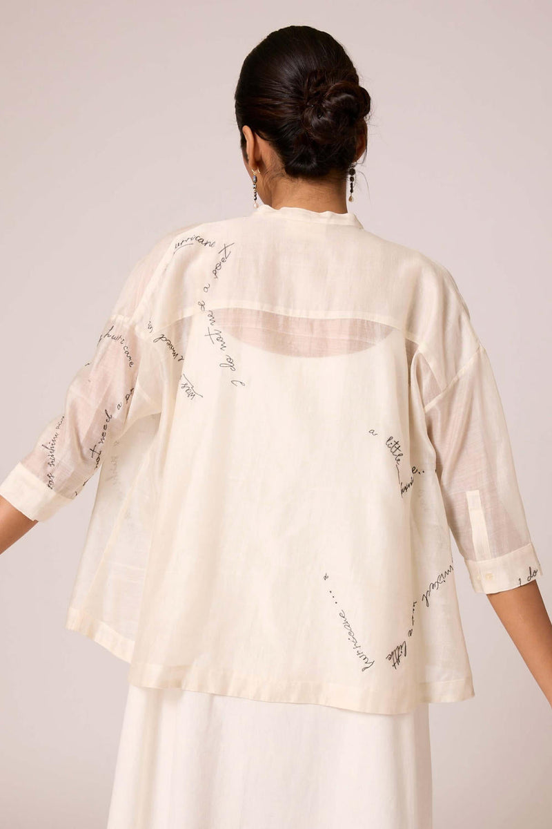 Pele - Top chanderi by The Summer House for women Worldwide