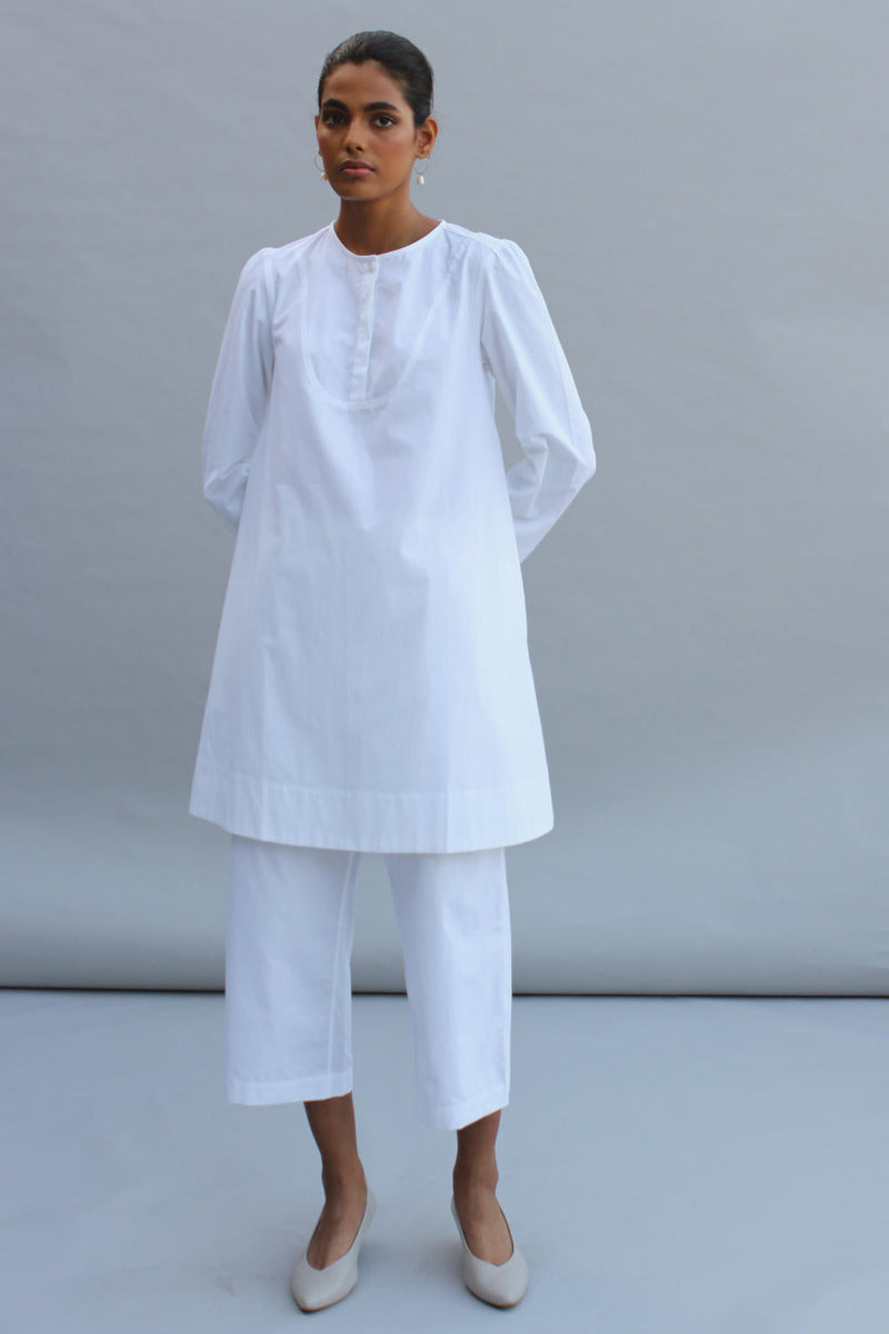 Perry Set 100% cotton by The Summer House in white color for women Worldwide