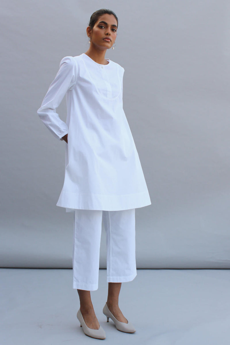 Perry Set 100% cotton by The Summer House in white color for women Worldwide