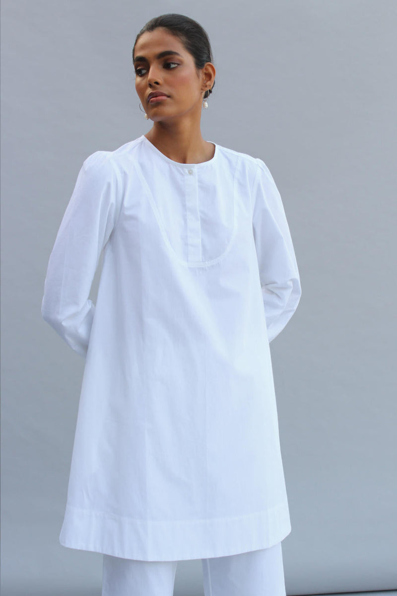 Perry Set 100% cotton by The Summer House in white color for women Worldwide