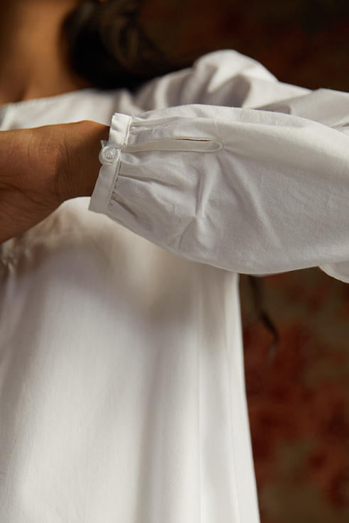 Perry Set 100% cotton by The Summer House in white color for women Worldwide