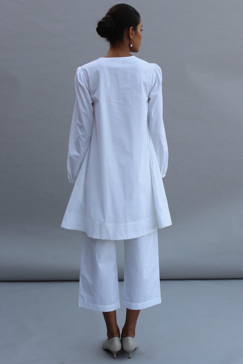 Perry Set 100% cotton by The Summer House in white color for women Worldwide