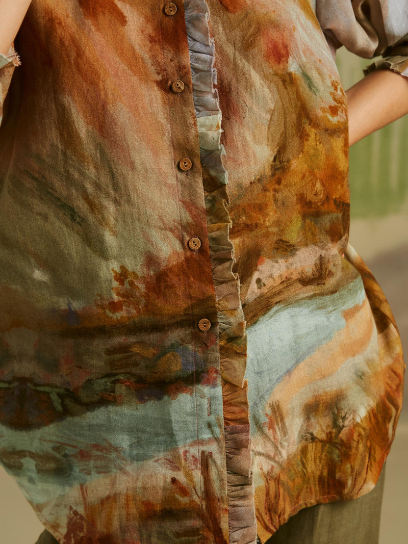 Peru Shirt - Terrain Top & Tunics by CORD for women Worldwide