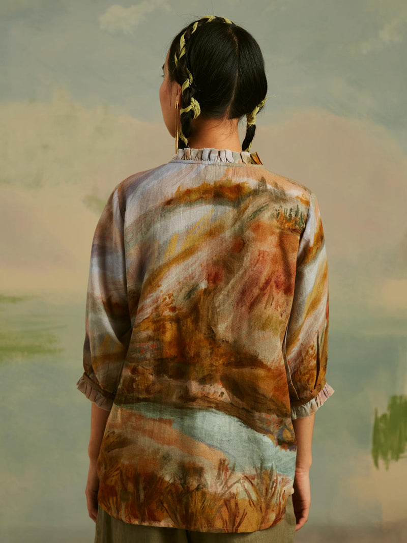 Peru Shirt - Terrain Top & Tunics by CORD for women Worldwide
