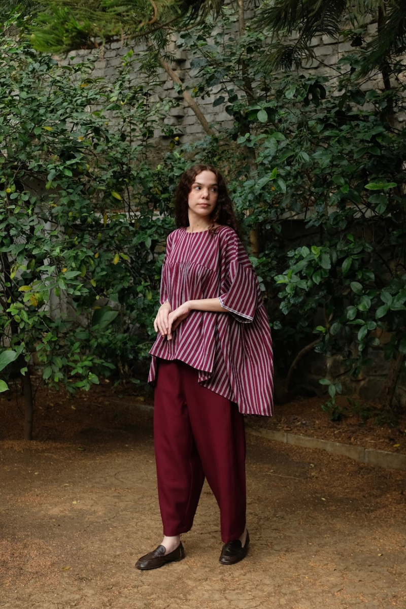 Peter Pant - Wine by MASON AND MILL for women Worldwide