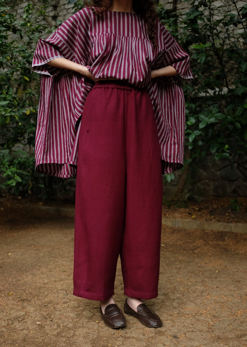 Peter Pant - Wine by MASON AND MILL for women Worldwide
