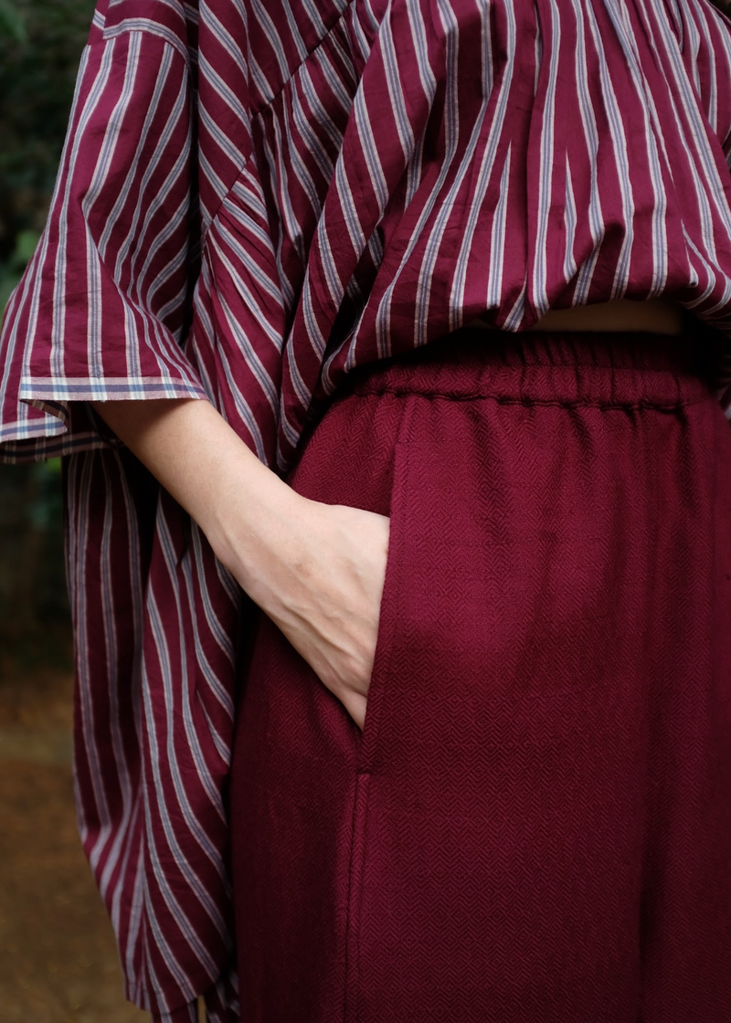 Peter Pant - Wine by MASON AND MILL for women Worldwide