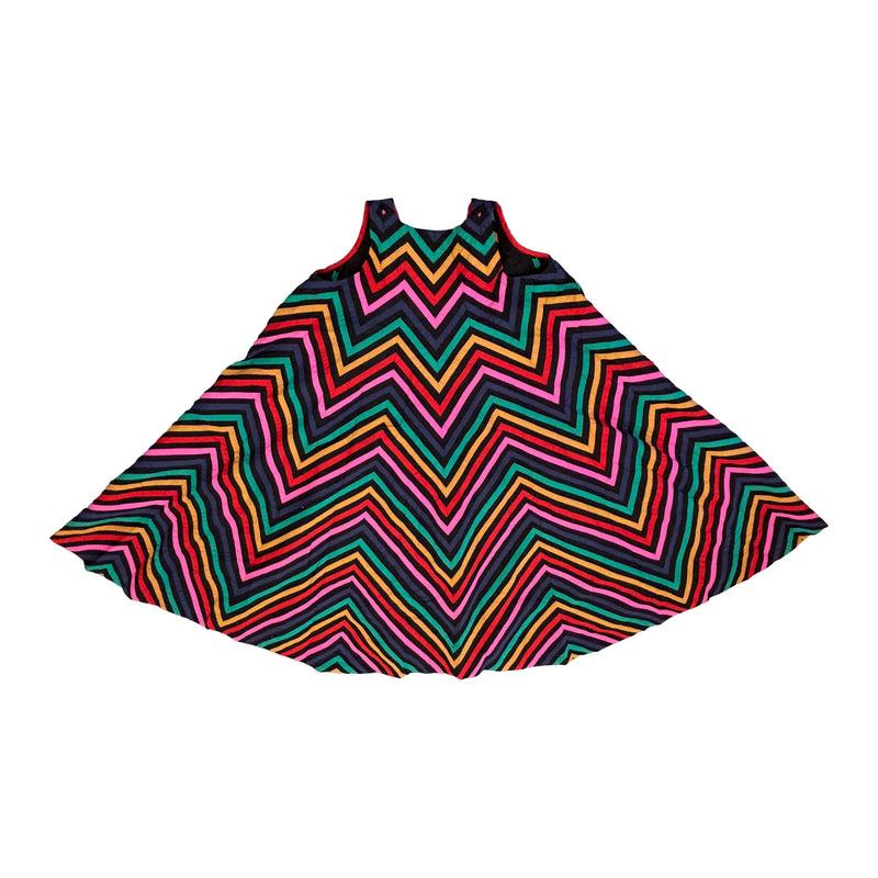 Plum Rangoli Dress-Multicolour cotton dress by Ka-Sha in multicolor for women Worldwide