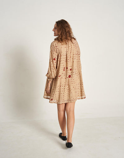 Polka Dot Oversized Dress