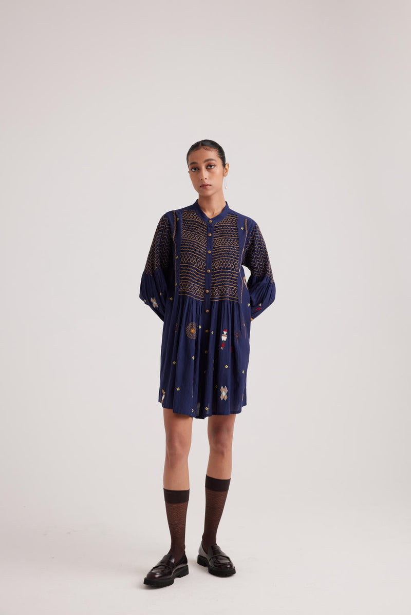 Porto Top-Folk Ink cotton by CORD for women Worldwide