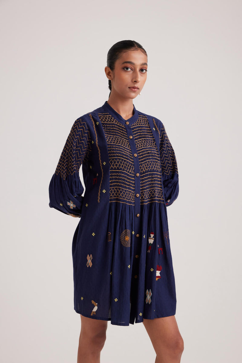 Porto Top-Folk Ink cotton by CORD for women Worldwide
