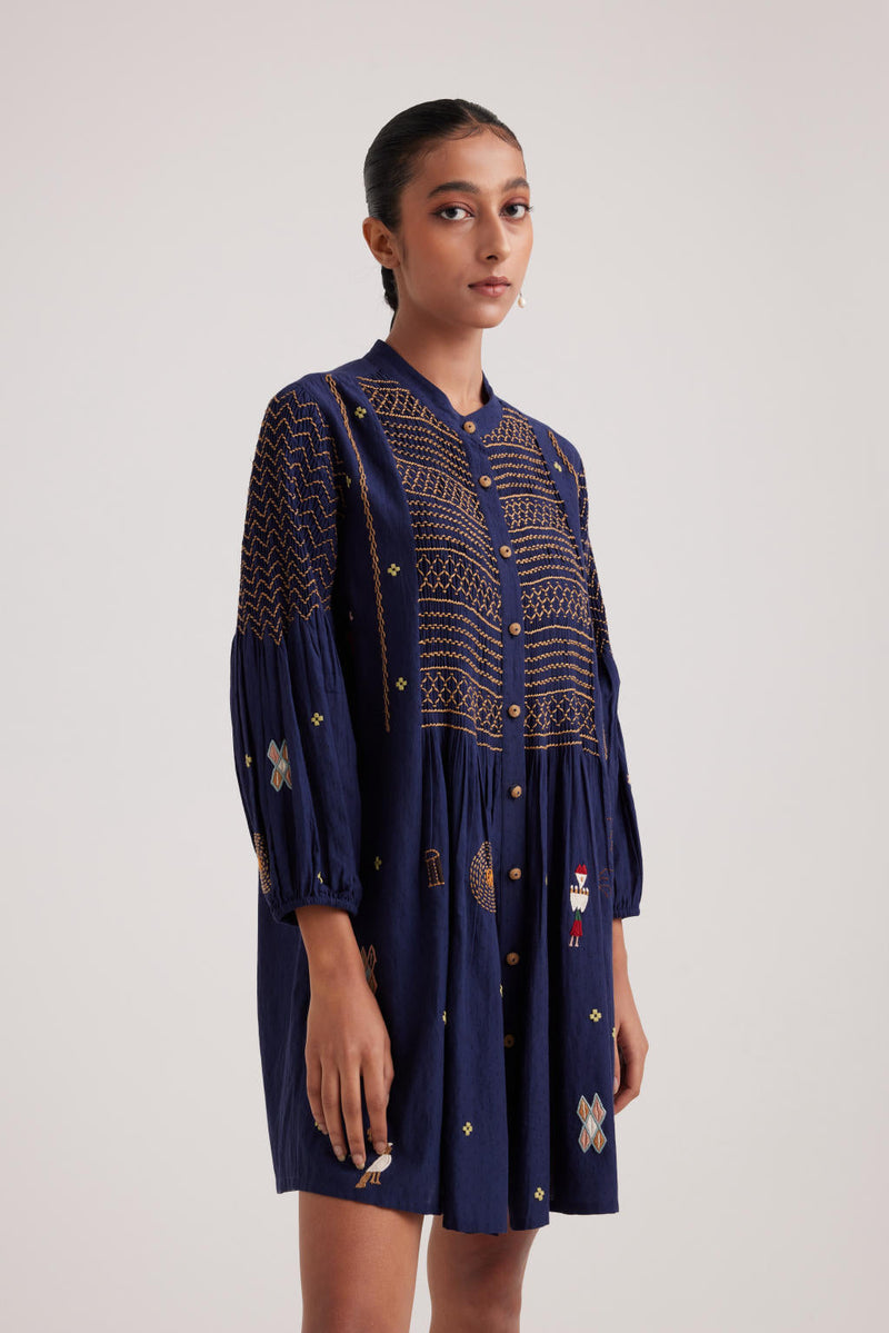 Porto Top-Folk Ink cotton by CORD for women Worldwide