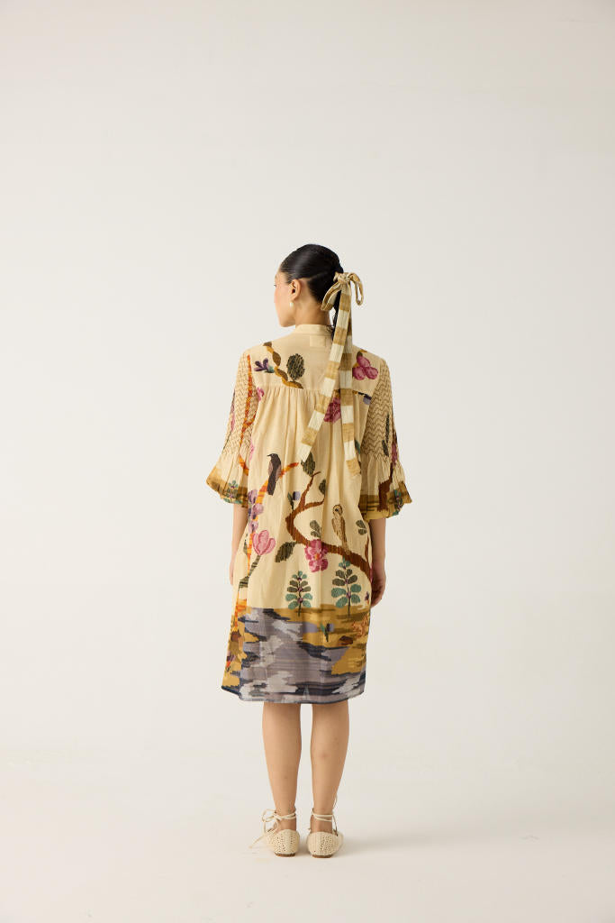 PORTO DRESS-SAFARI cotton by CORD in multi for women Worldwide