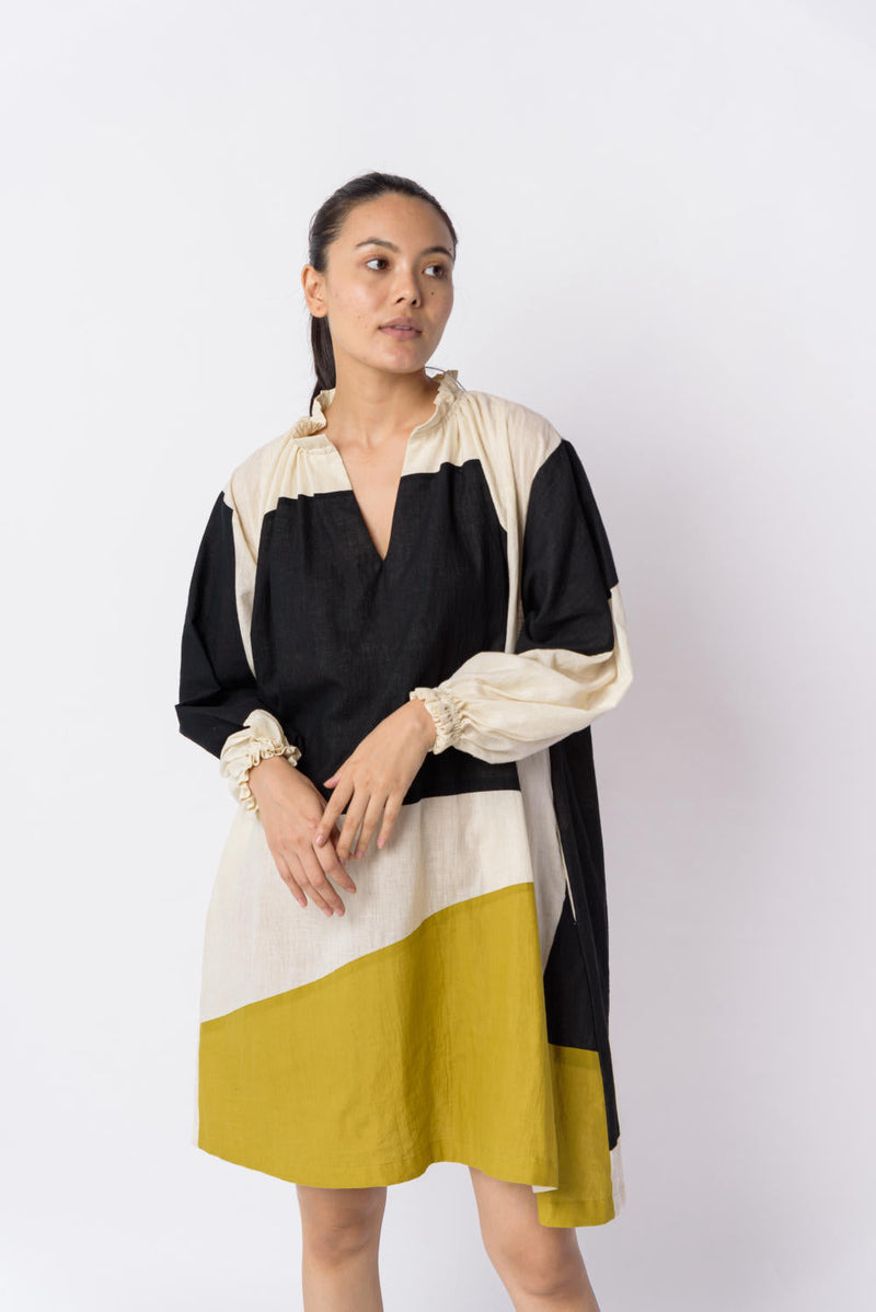 Pride of Crow short dress - MultiColor mul Dress by World of Crow in multi color for women Worldwide