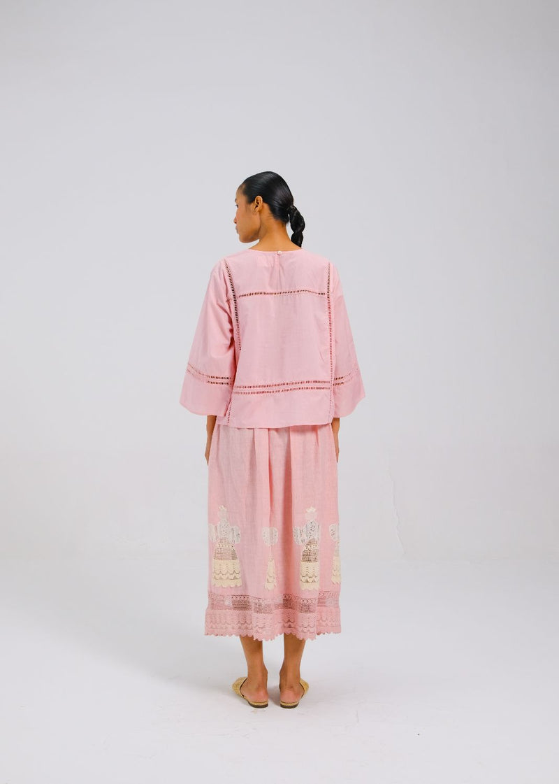 QUAD TOP - DOLL ROSE APPL by CORD for women Worldwide