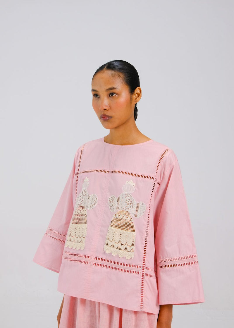 QUAD TOP - DOLL ROSE APPL by CORD for women Worldwide