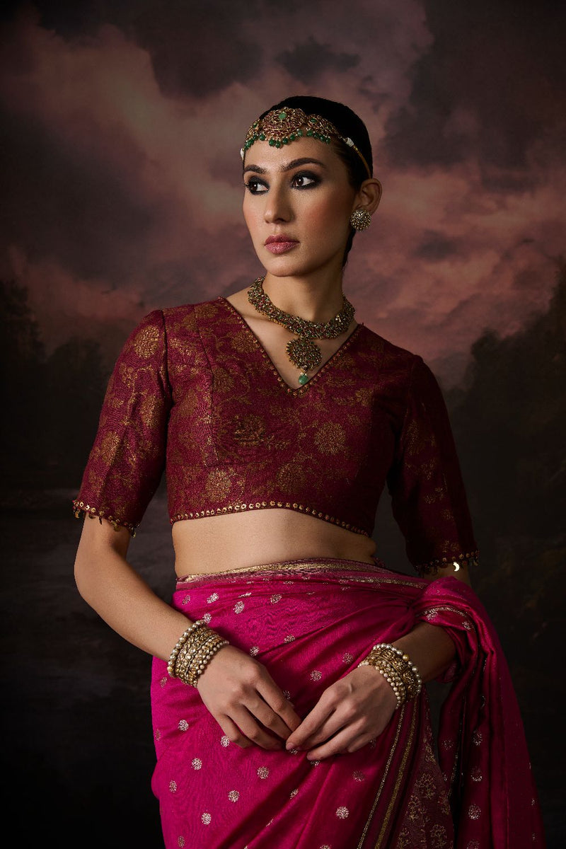RANA BLOUSE silk by SWATTI KAPOOR for women Worldwide