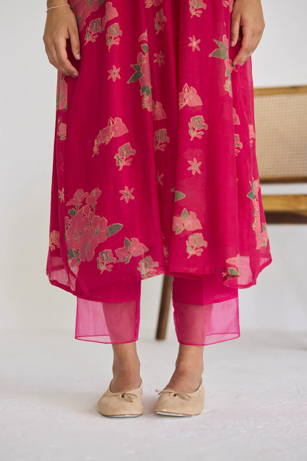 RANI BOUGAINVILLEA KURTA SET