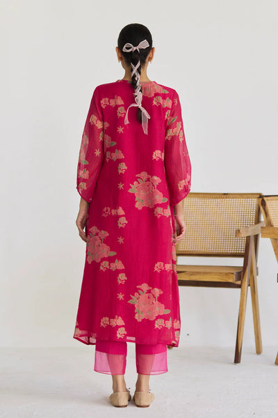 RANI BOUGAINVILLEA KURTA SET