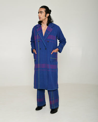 RECYCLE AOKI MEN TRENCH COAT