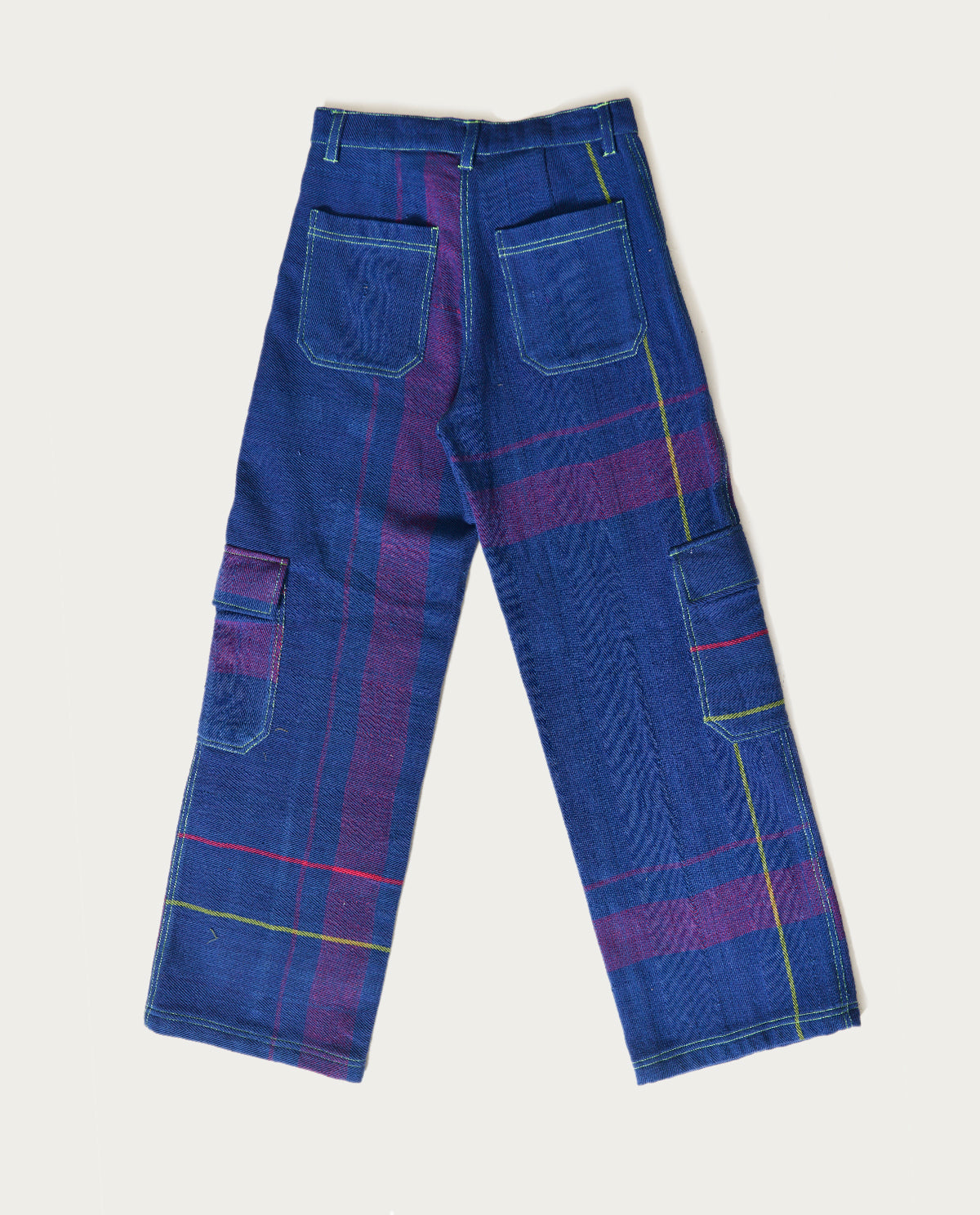 RECYCLE KOTA INDIGO CARGO PANTS