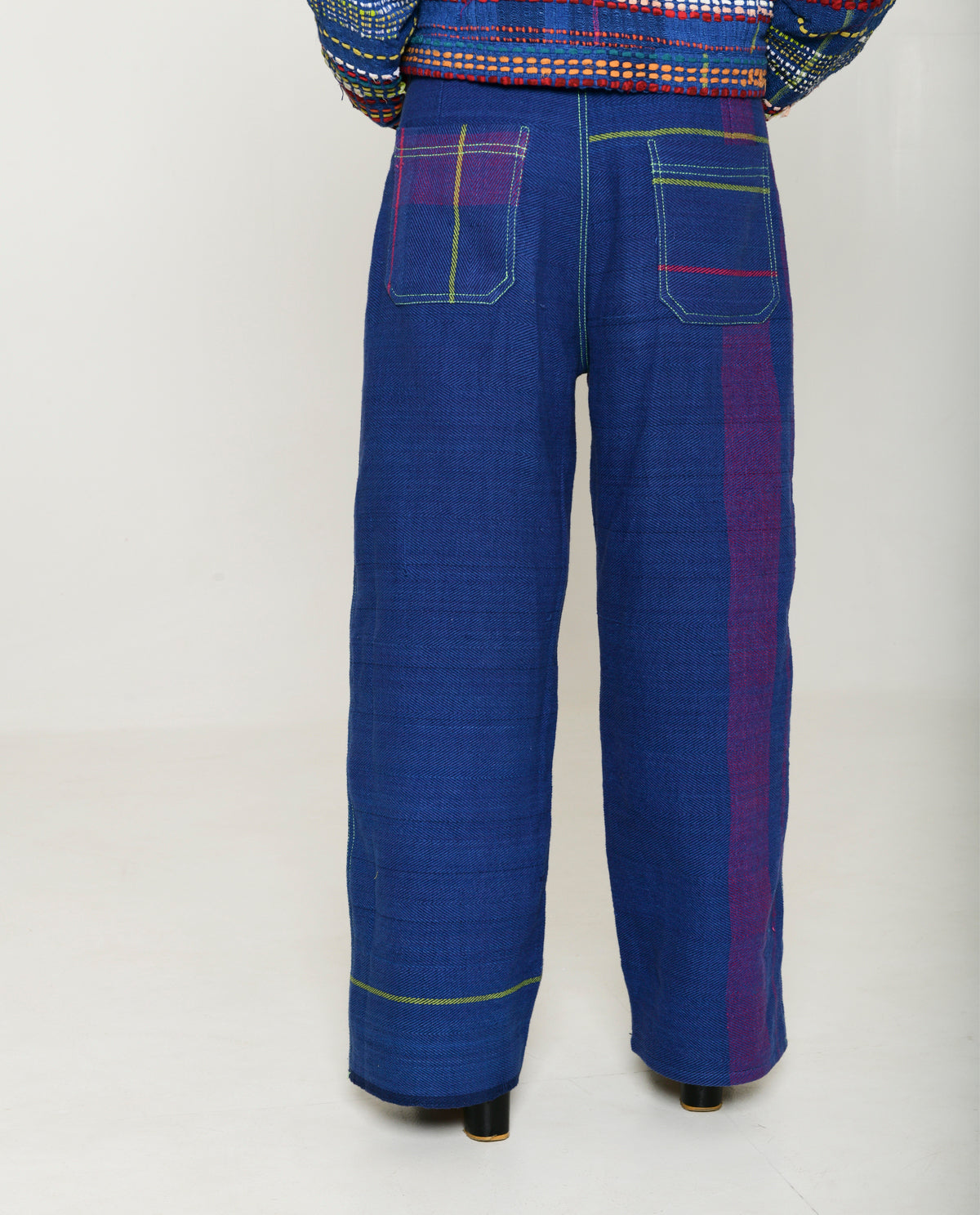 RECYCLE HIDEO INDIGO PANTS