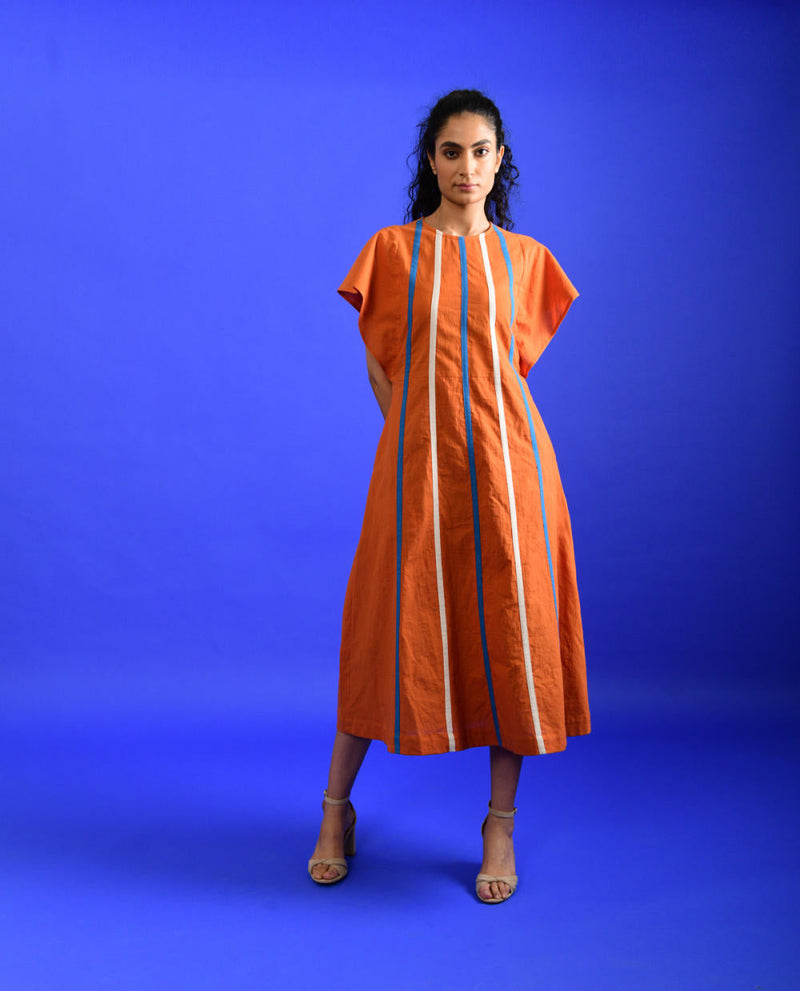 ORANGE POPSICLE DRESS Dress by Rias for women Worldwide
