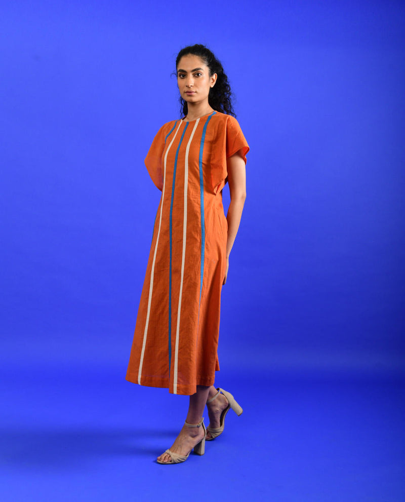 ORANGE POPSICLE DRESS Dress by Rias for women Worldwide