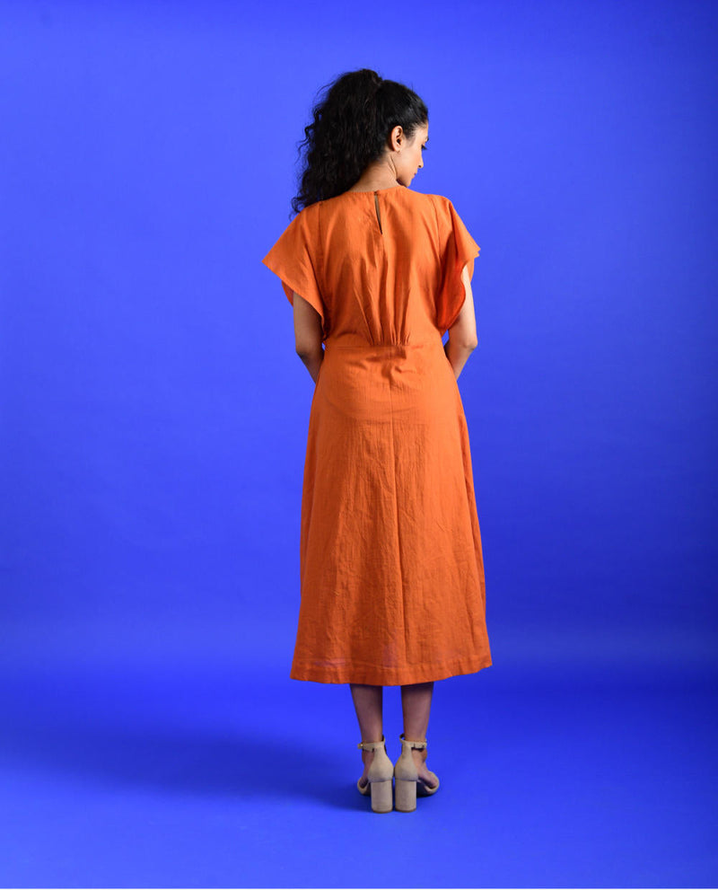 ORANGE POPSICLE DRESS Dress by Rias for women Worldwide