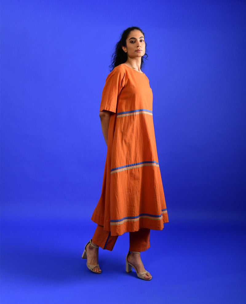ORANGE POPSICLE CO-ORD SET Dress by Rias for women Worldwide