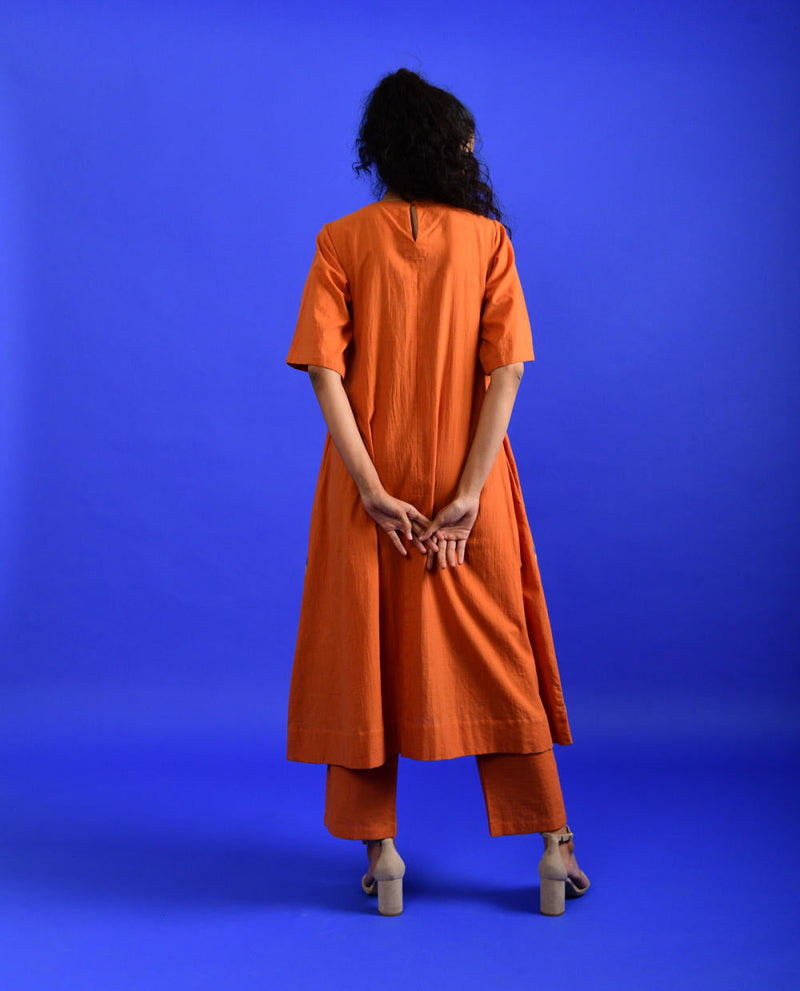 ORANGE POPSICLE CO-ORD SET Dress by Rias for women Worldwide