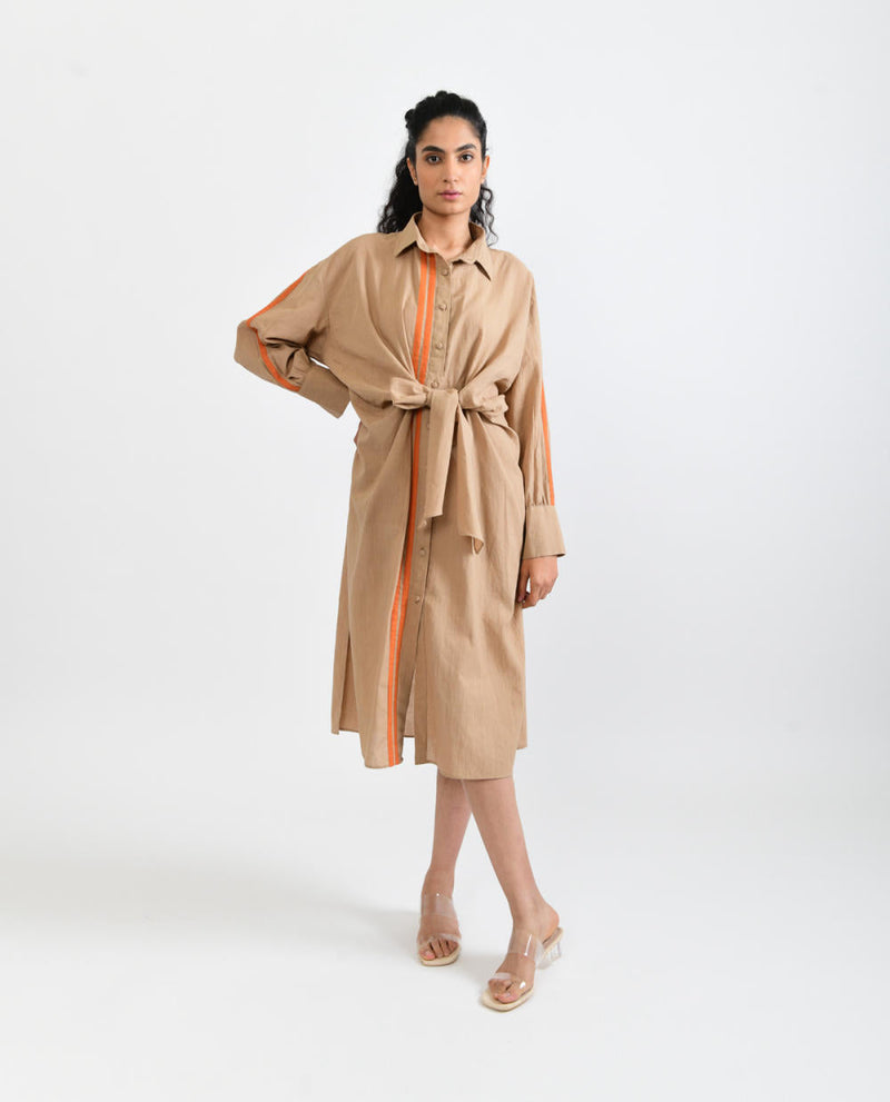 SUNBURST TIE UP DRESS Dress by Rias for women Worldwide