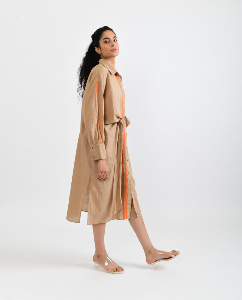 SUNBURST TIE UP DRESS Dress by Rias for women Worldwide