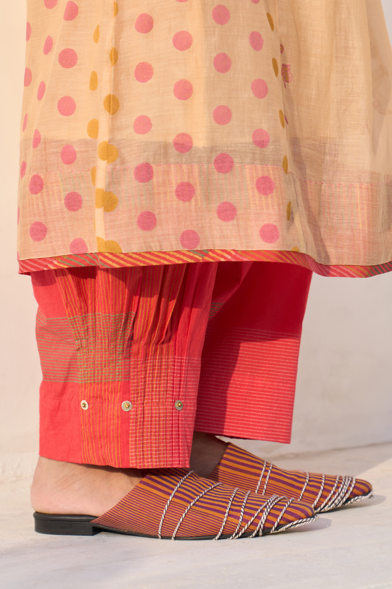 Rio Pant cotton by SWATTI KAPOOR in multi color for women Worldwide
