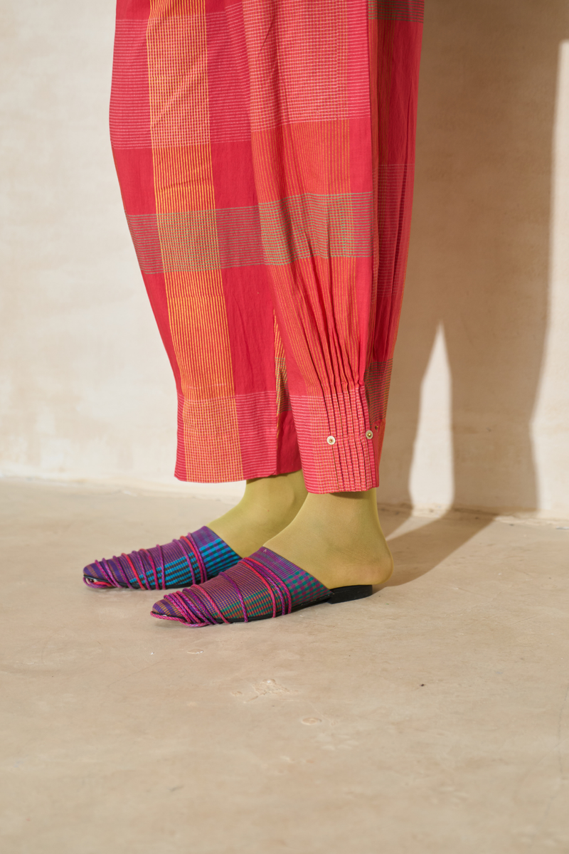 Rio Pant cotton by SWATTI KAPOOR in multi color for women Worldwide