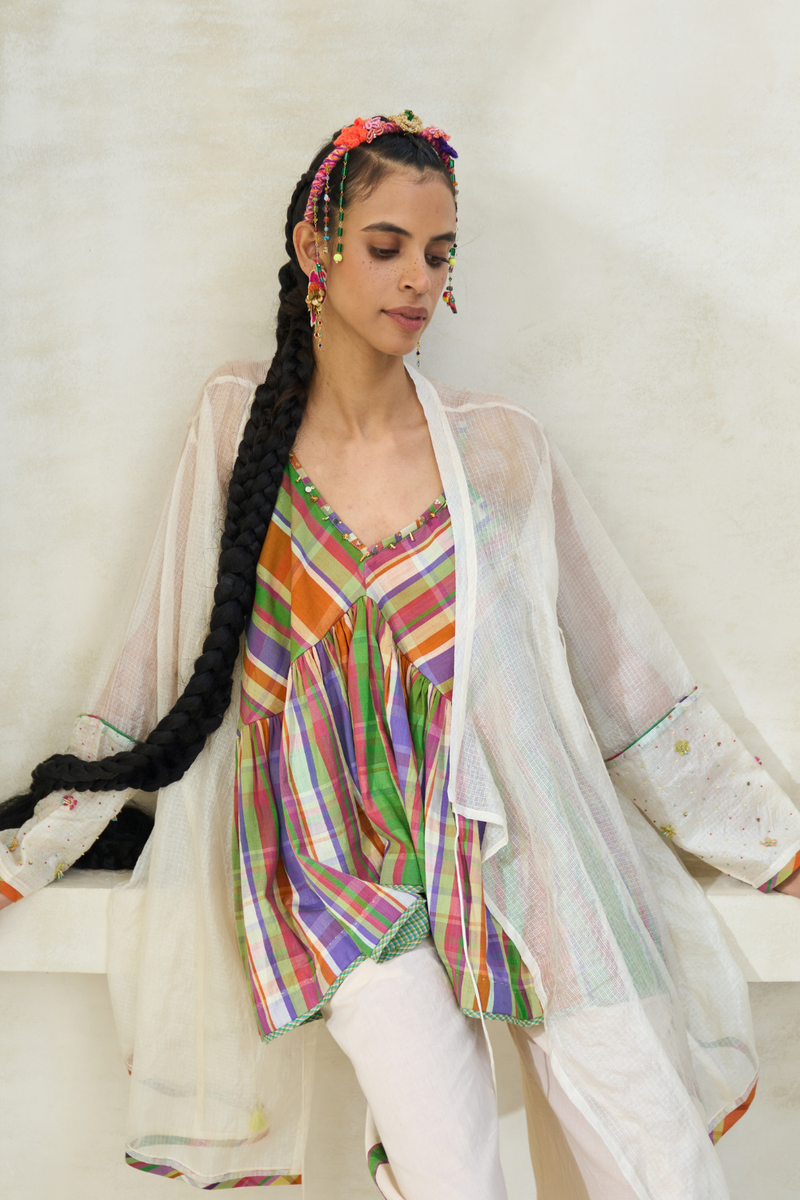 Romy Set cotton by SWATTI KAPOOR in multi color for women Worldwide