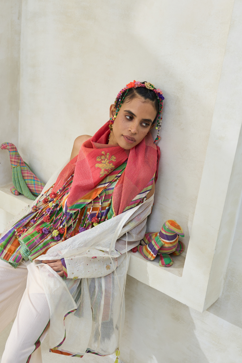 Romy Set cotton by SWATTI KAPOOR in multi color for women Worldwide