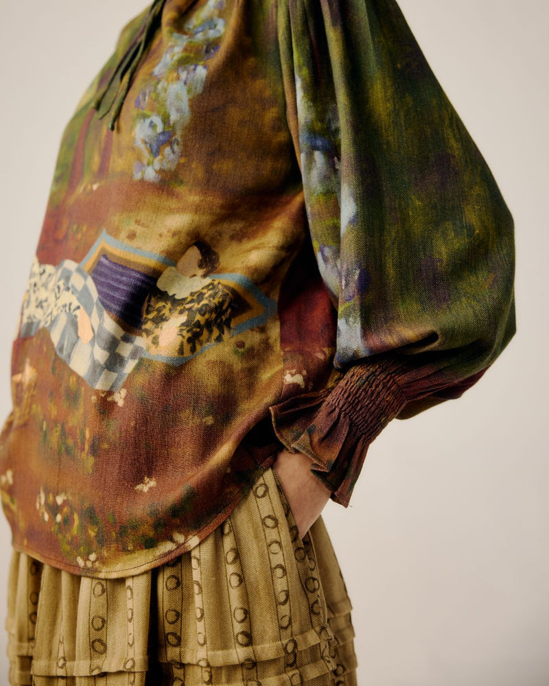 SHIRT DRESS-Lakeside satin by CORD for women Worldwide