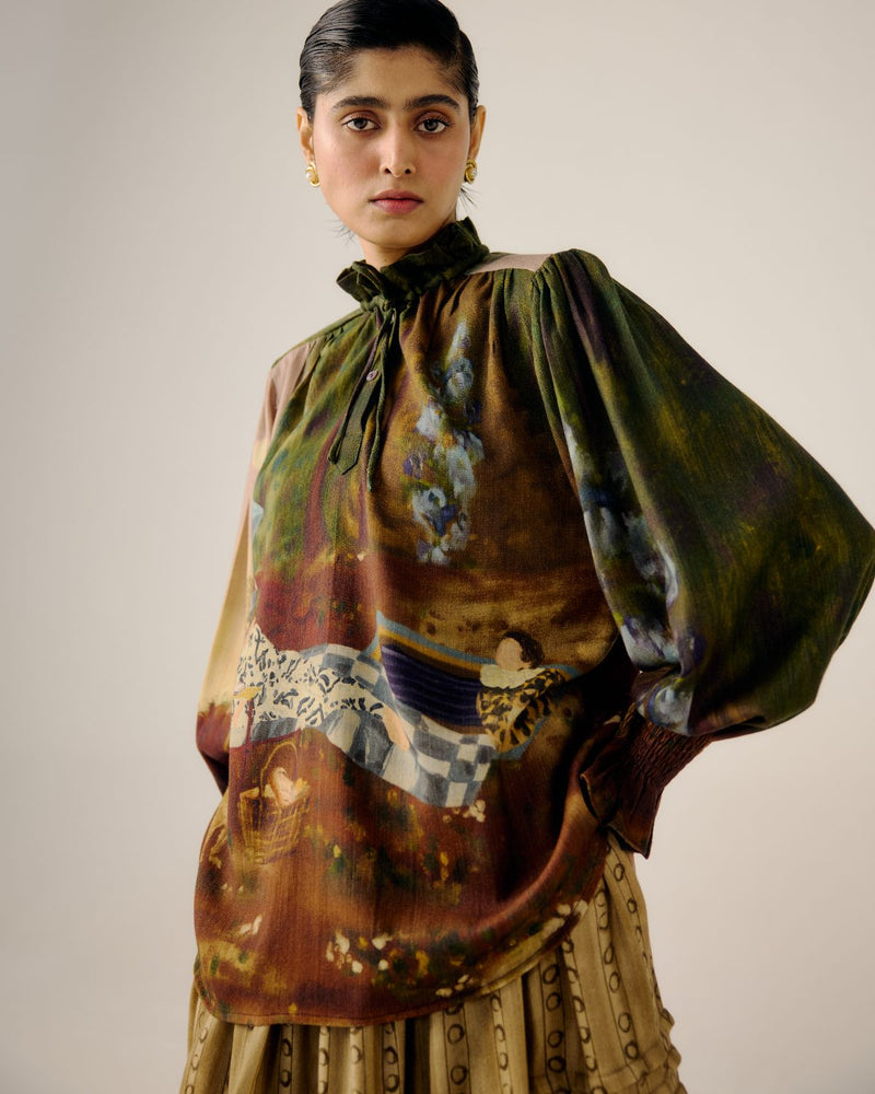 SHIRT DRESS-Lakeside satin by CORD for women Worldwide