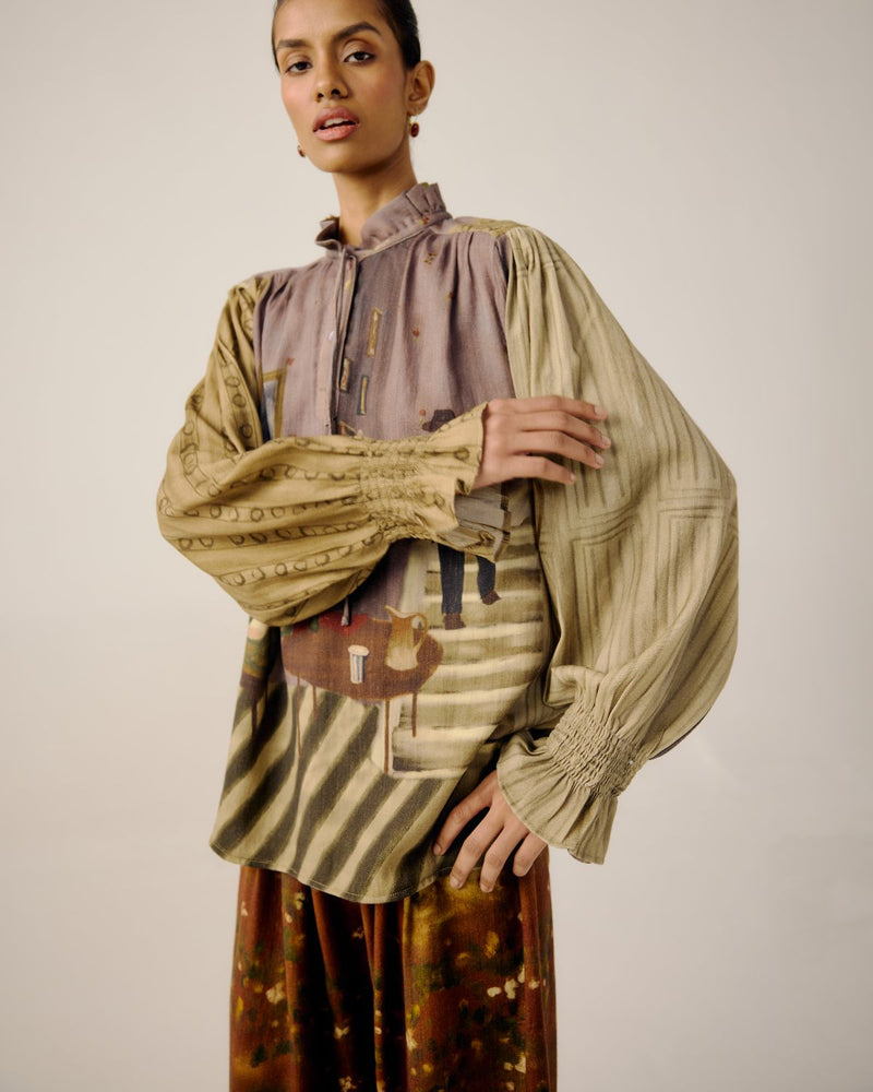 RUFFLED TOP-Living Room by CORD for women Worldwide
