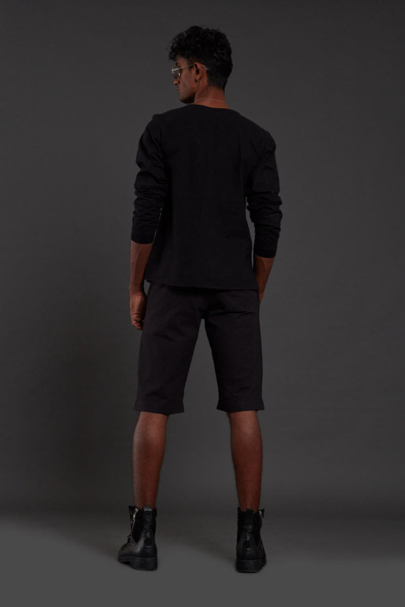 Raasta Black shorts & co-ord set