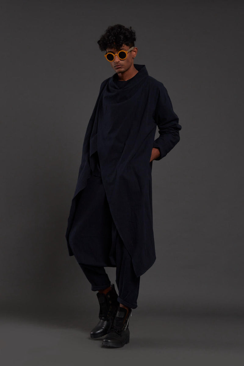 Raasta 3 way Navy Blue Jacket & Set of 3