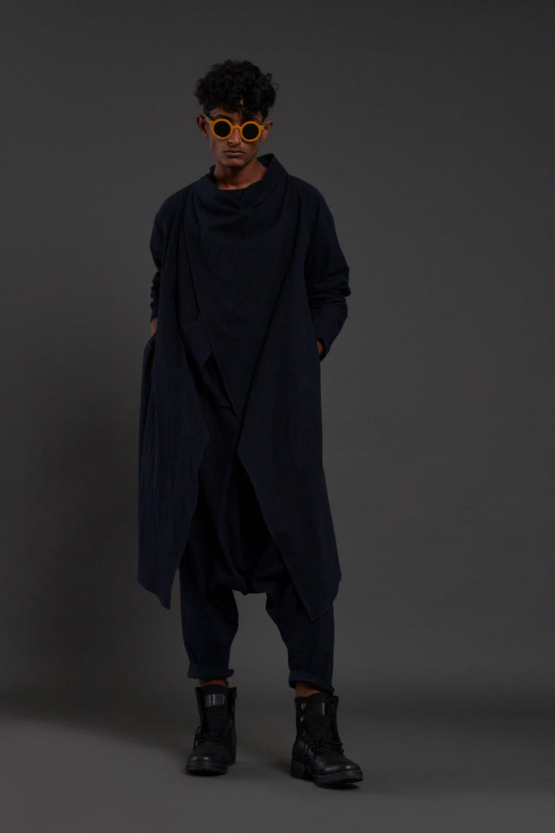 Raasta 3 way Navy Blue Jacket & Set of 3