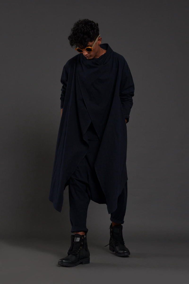 Raasta 3 way Navy Blue Jacket & Set of 3
