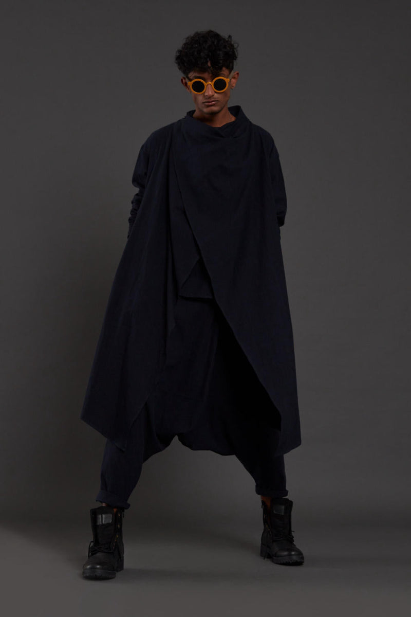Raasta 3 way Navy Blue Jacket & Set of 3