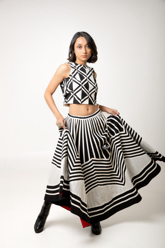 Rachana Skirt + Rapa Crop