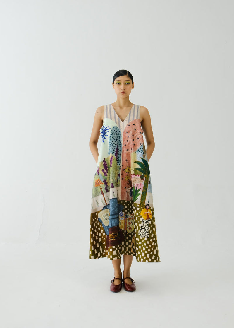 Ravine Dress-Alice satin by CORD for women Worldwide
