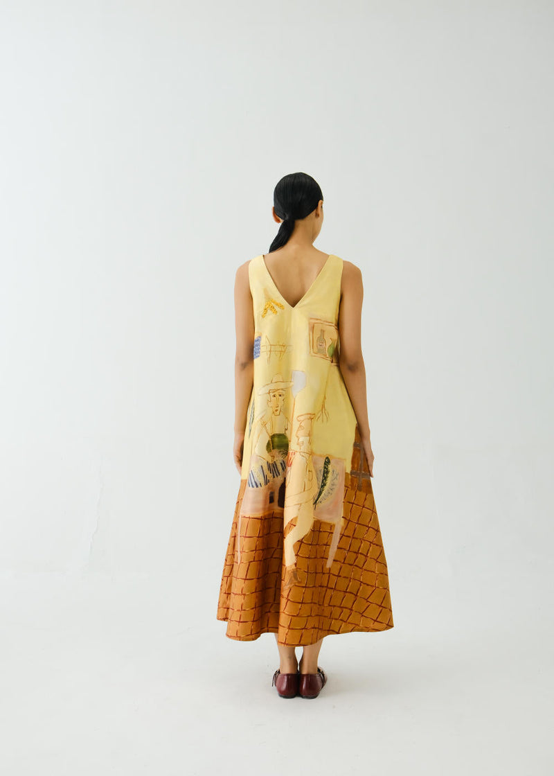 Ravine Dress-Fisherman satin by CORD for women Worldwide