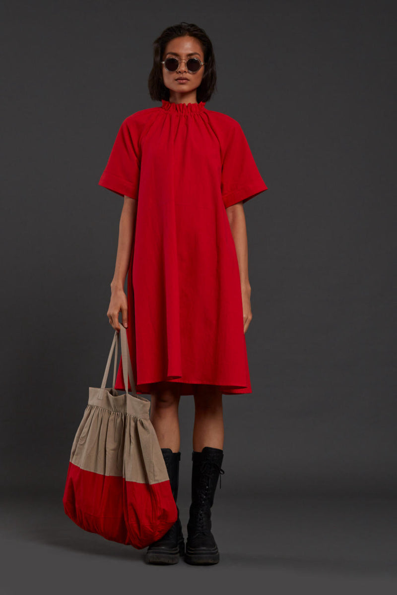 Red Tora Dress Dress by Mati for women Worldwide