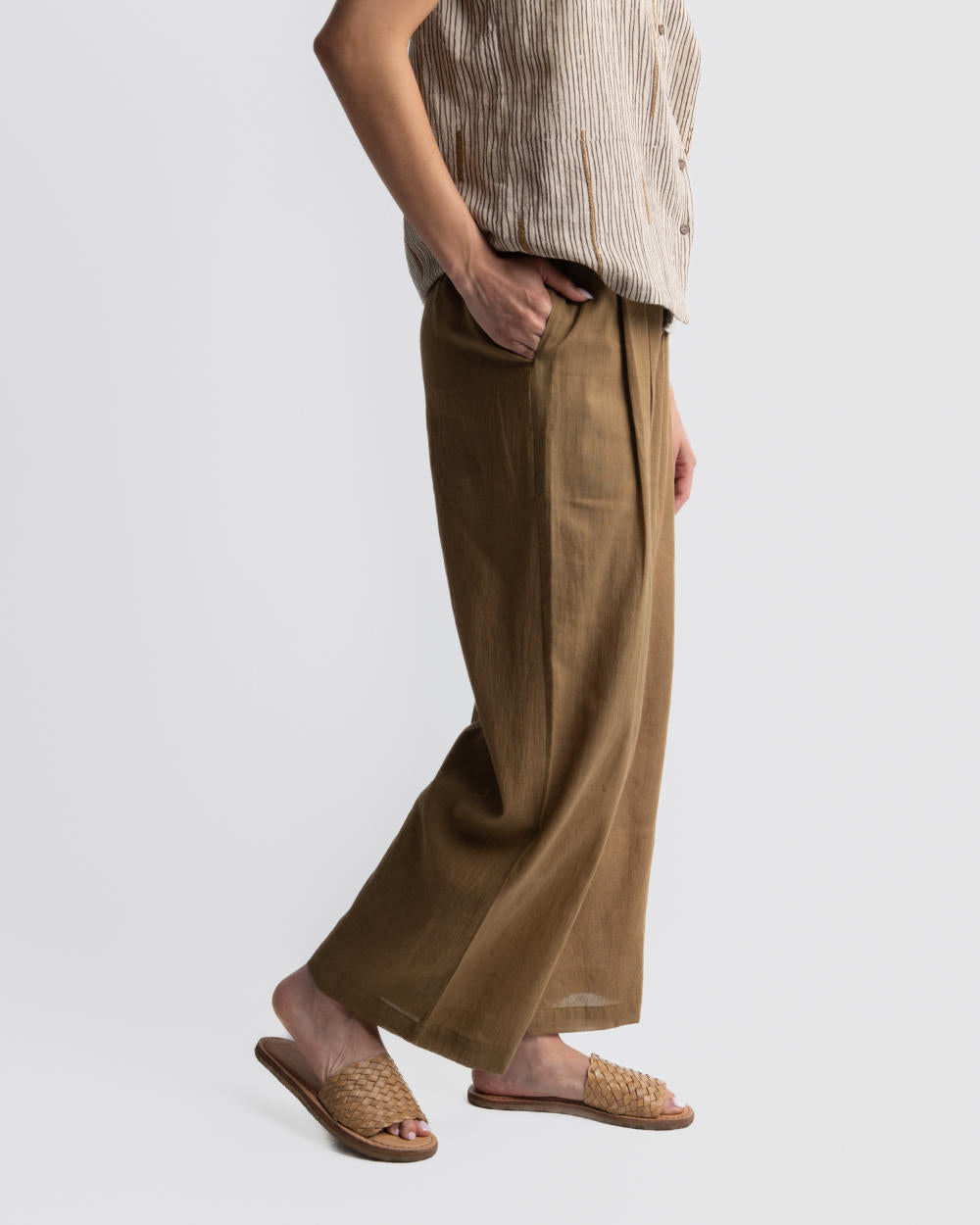 Relaxed Cotton Pants